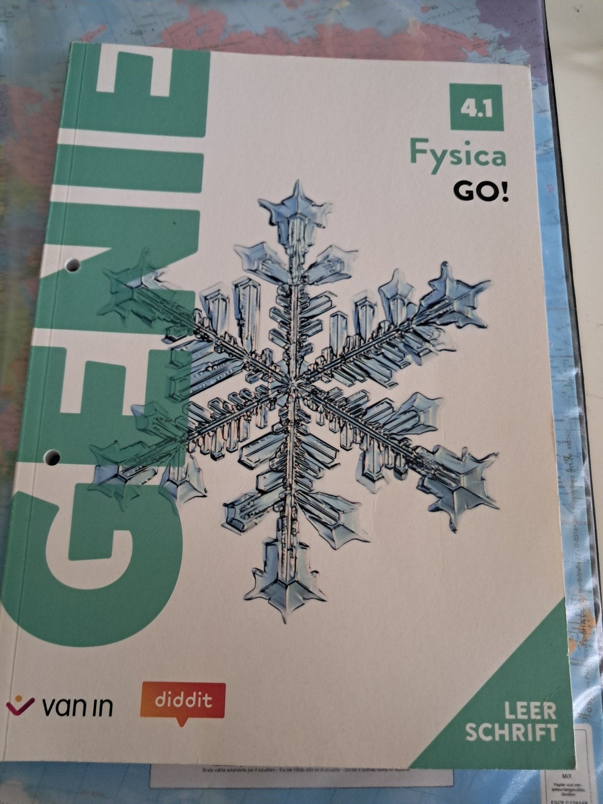 Genie Fysica GO! 4.1 - Leerschrift, Boeken, Nederlands