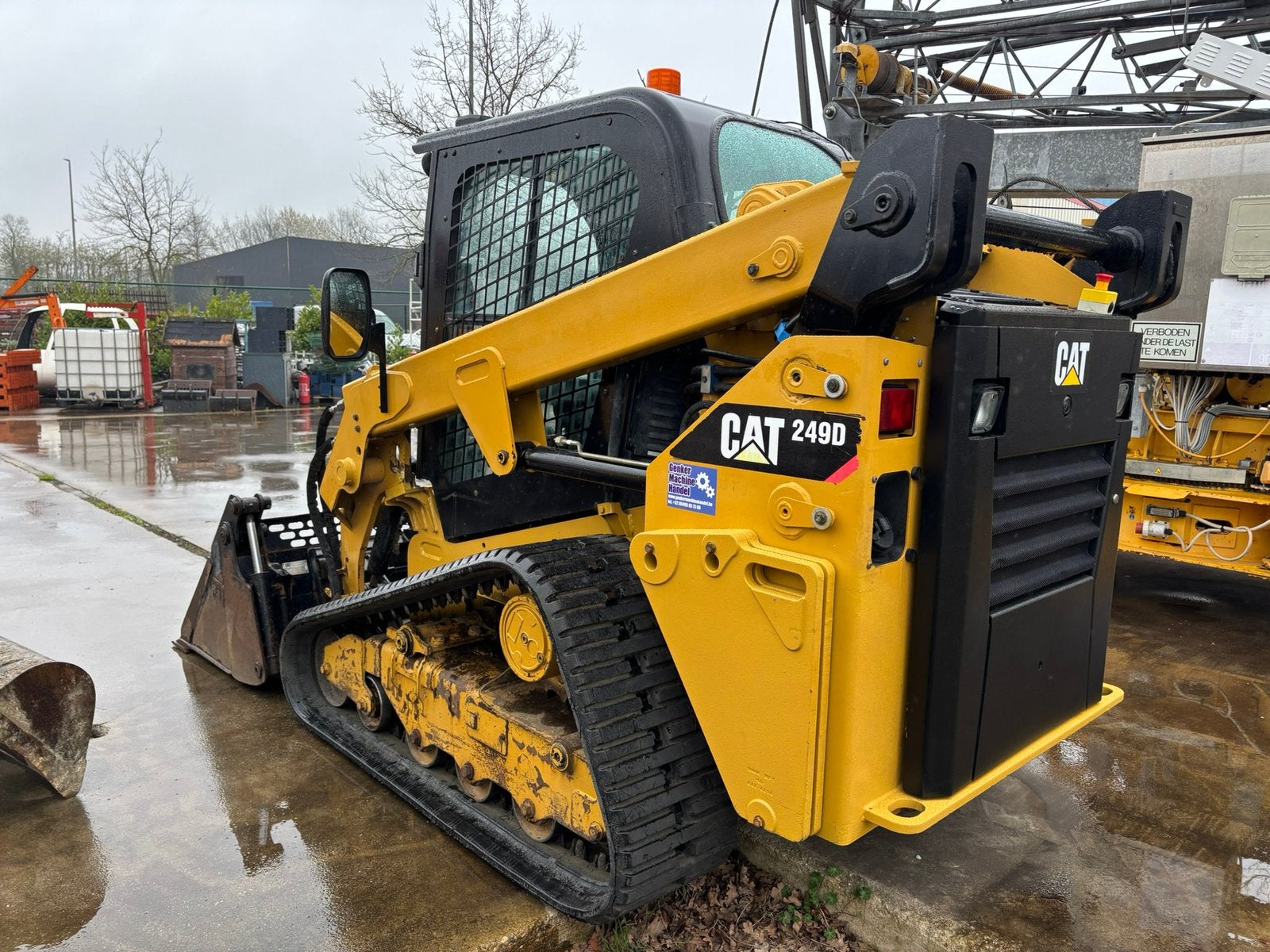 Caterpillar track loader 249D 259D schranklader skidsteer, Enlèvement