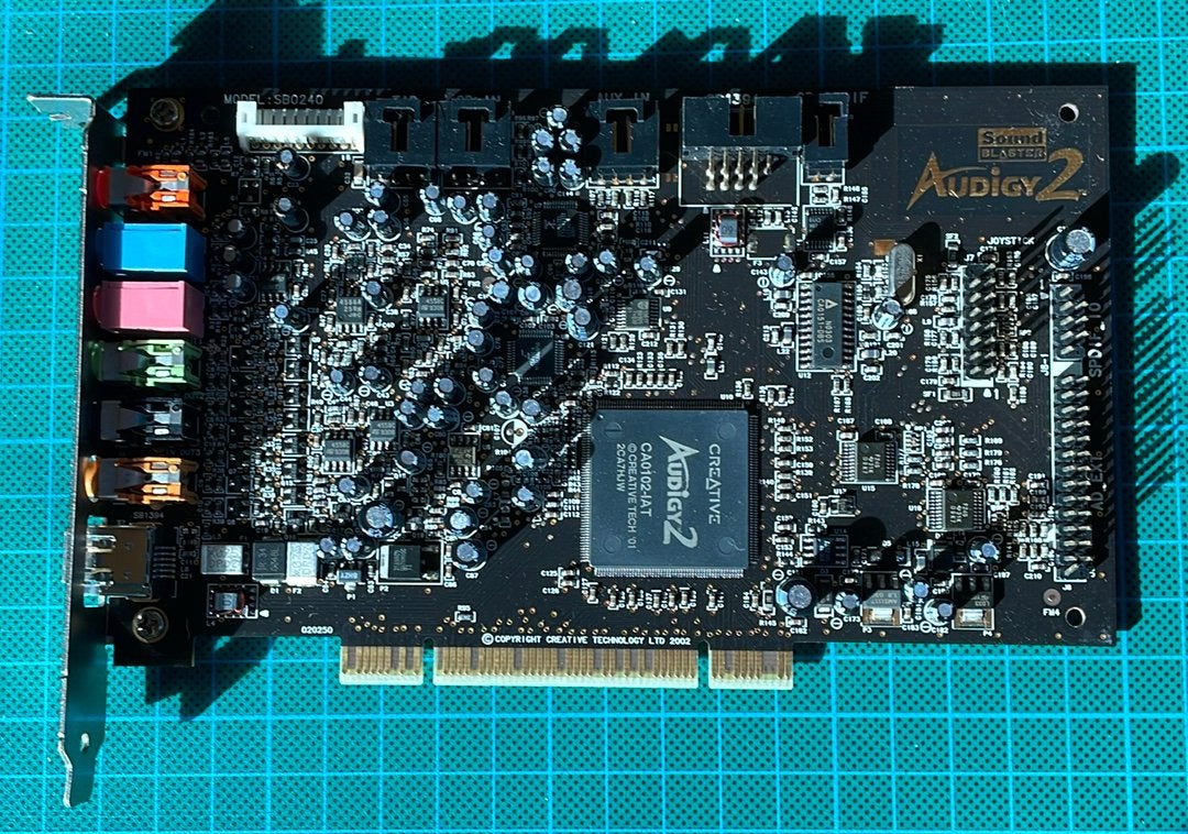 Soundblaster Audigy 2, Informatique & Logiciels, Enlèvement ou Envoi