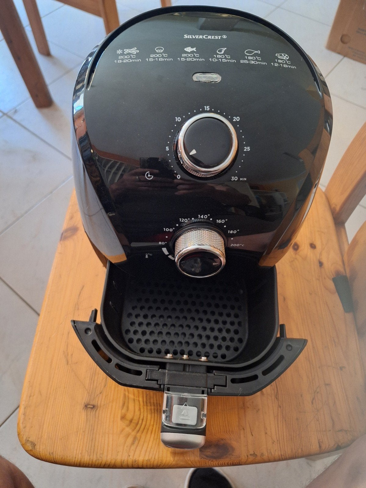 SilverCrest Airfryer SHF 900 A1 — Comme neuf !, Electroménager, Friteuses, Enlèvement ou Envoi