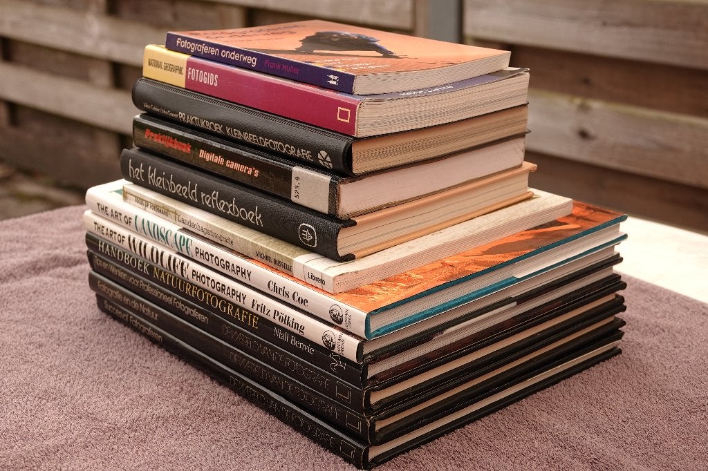 Set boeken over fotografie, Boeken, Kunst en Cultuur | Fotografie en Design, Gelezen, Fotografie algemeen, Ophalen of Verzenden