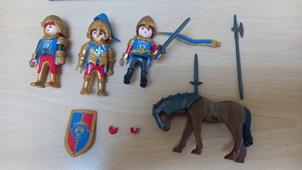 Playmobil: 6006: Verkenners van de Leeuwenridders, Kinderen en Baby's, Gebruikt, Complete set, Ophalen of Verzenden, Knights