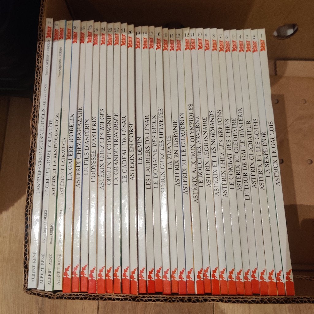 Astérix et Obélix - collection presque complète, Plusieurs BD, Enlèvement ou Envoi, Utilisé, Uderzo ( Goscinny )