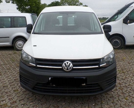 Vw Caddy 130.000km, Auto's, Voorwielaandrijving, Zwart, Volkswagen, Wit