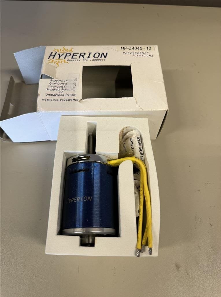553g - 275kv Hyperion Z-4045/12 - bestuurbare elektrische au, Ophalen of Verzenden, Nieuw