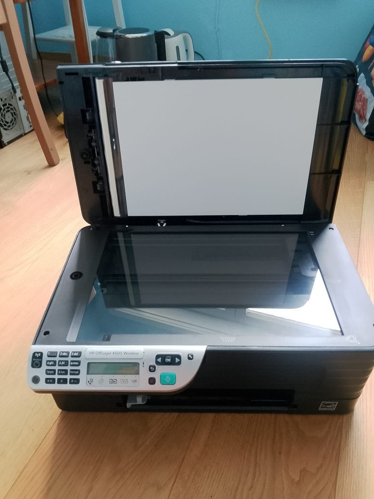 PRINTER HP 4500 alles in één draadloos ::, Computers en Software, Ophalen, Gebruikt