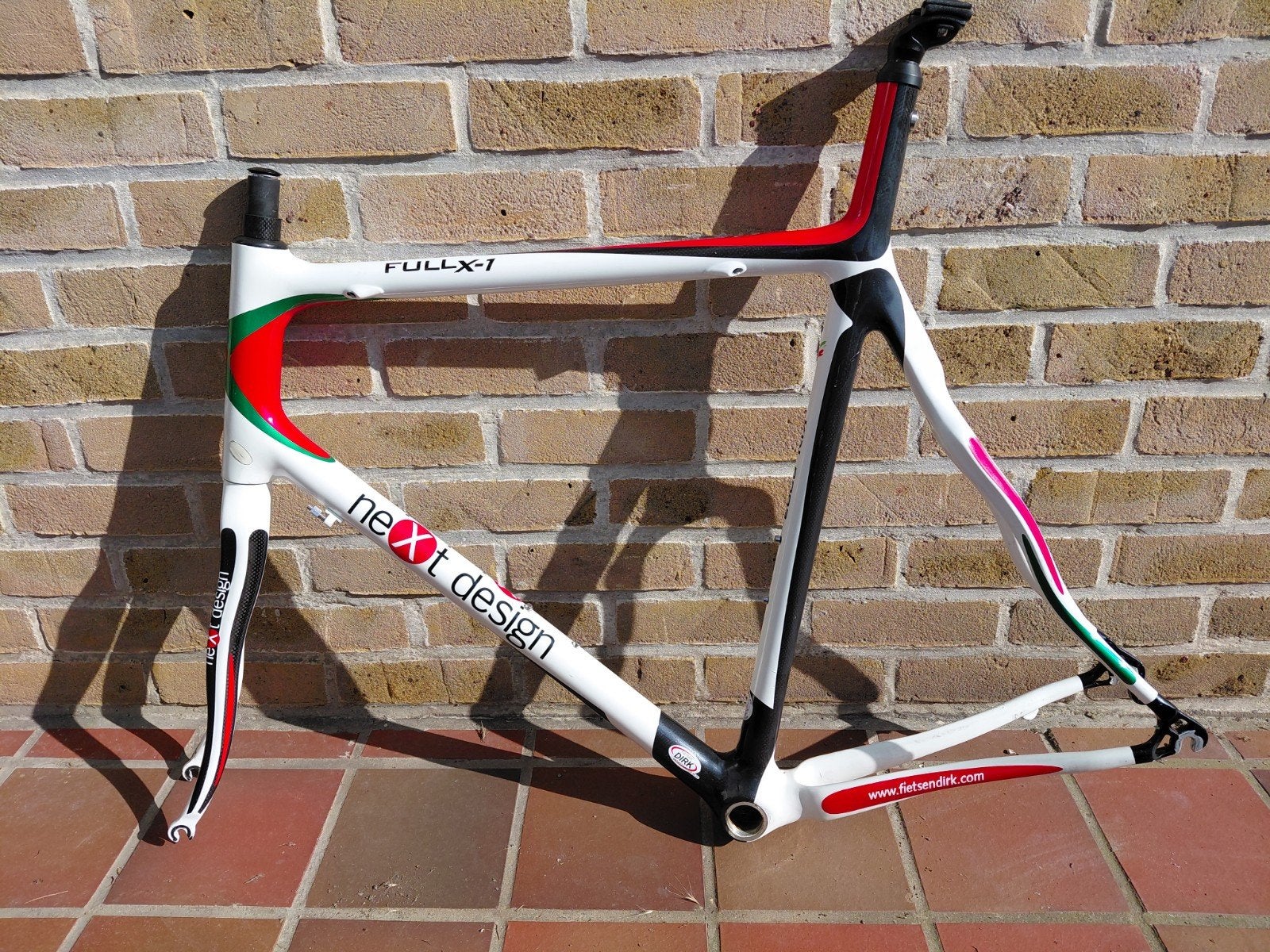 Cadre de vélo de route en carbone Next Design., Vélos & Vélomoteurs, Enlèvement, Cadre, Carbone