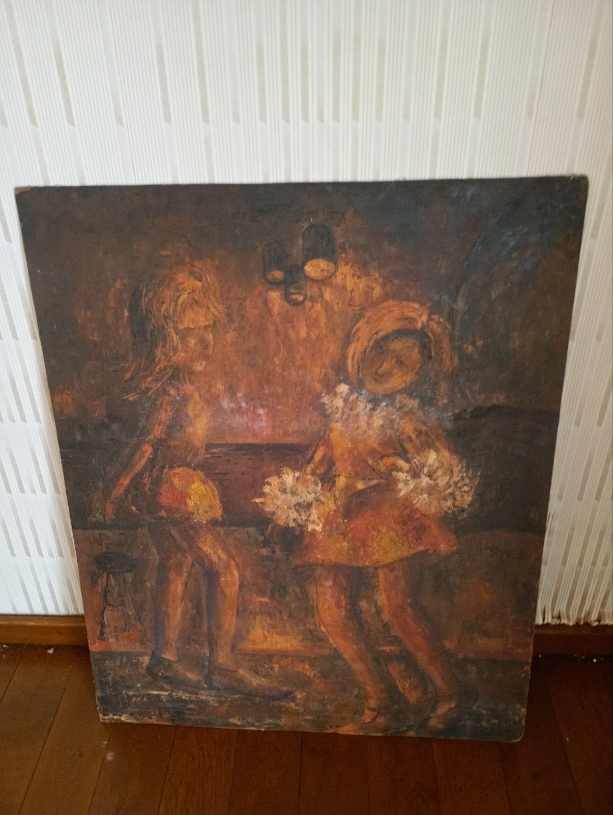 schilderijen, Antiek en Kunst, Kunst | Schilderijen | Abstract, Ophalen