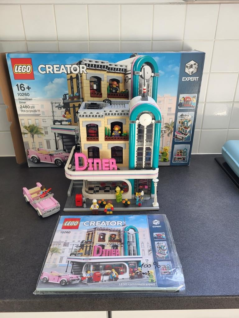 Diner lego 10260, Ophalen