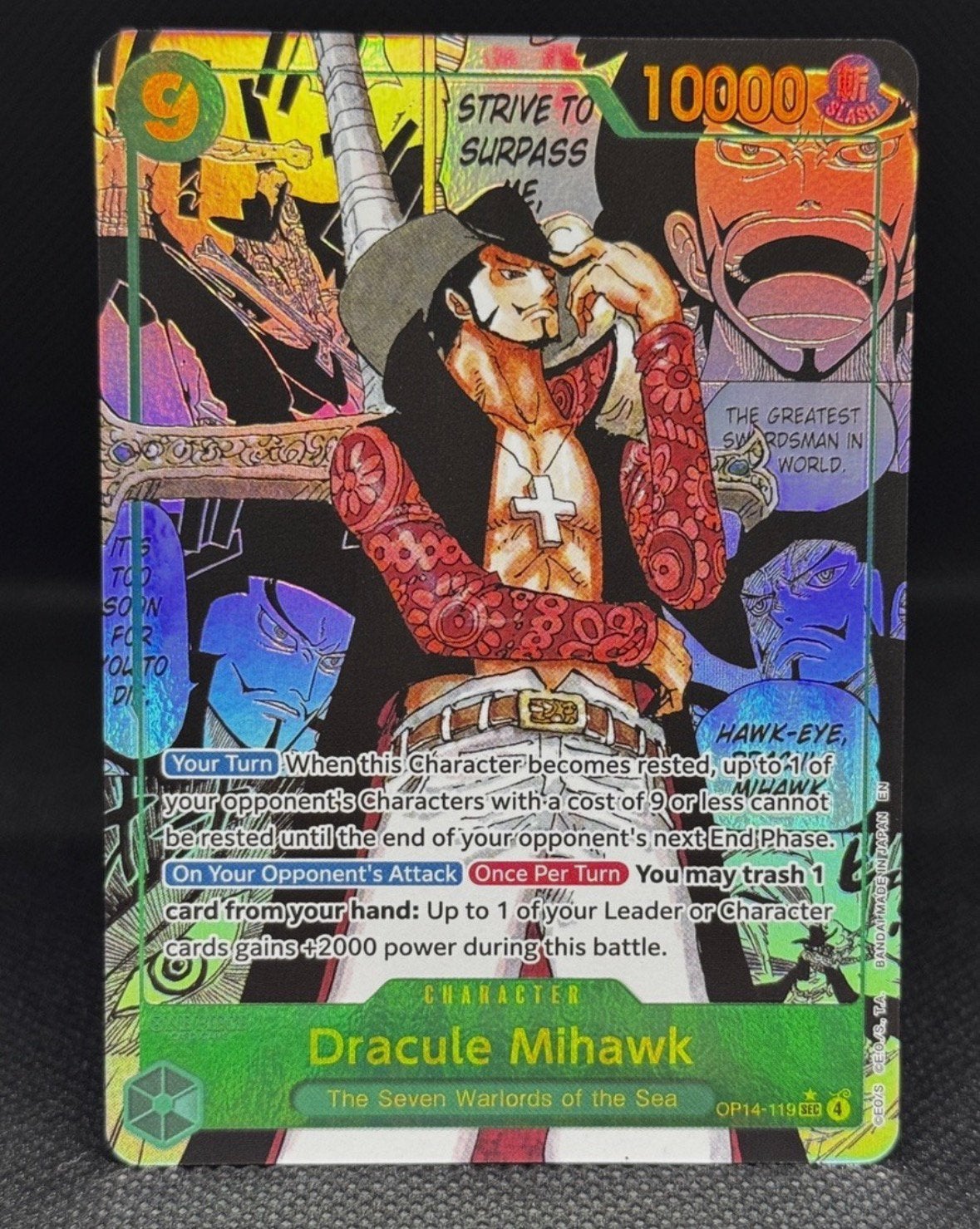 One piece mihawk manga engels op14, Ophalen of Verzenden, Zo goed als nieuw