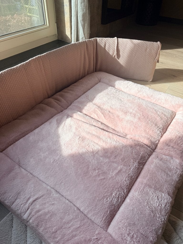 Boxkleed + omranding Baby’s Only, Ophalen, Zo goed als nieuw, Rechthoekig, Boxkleed