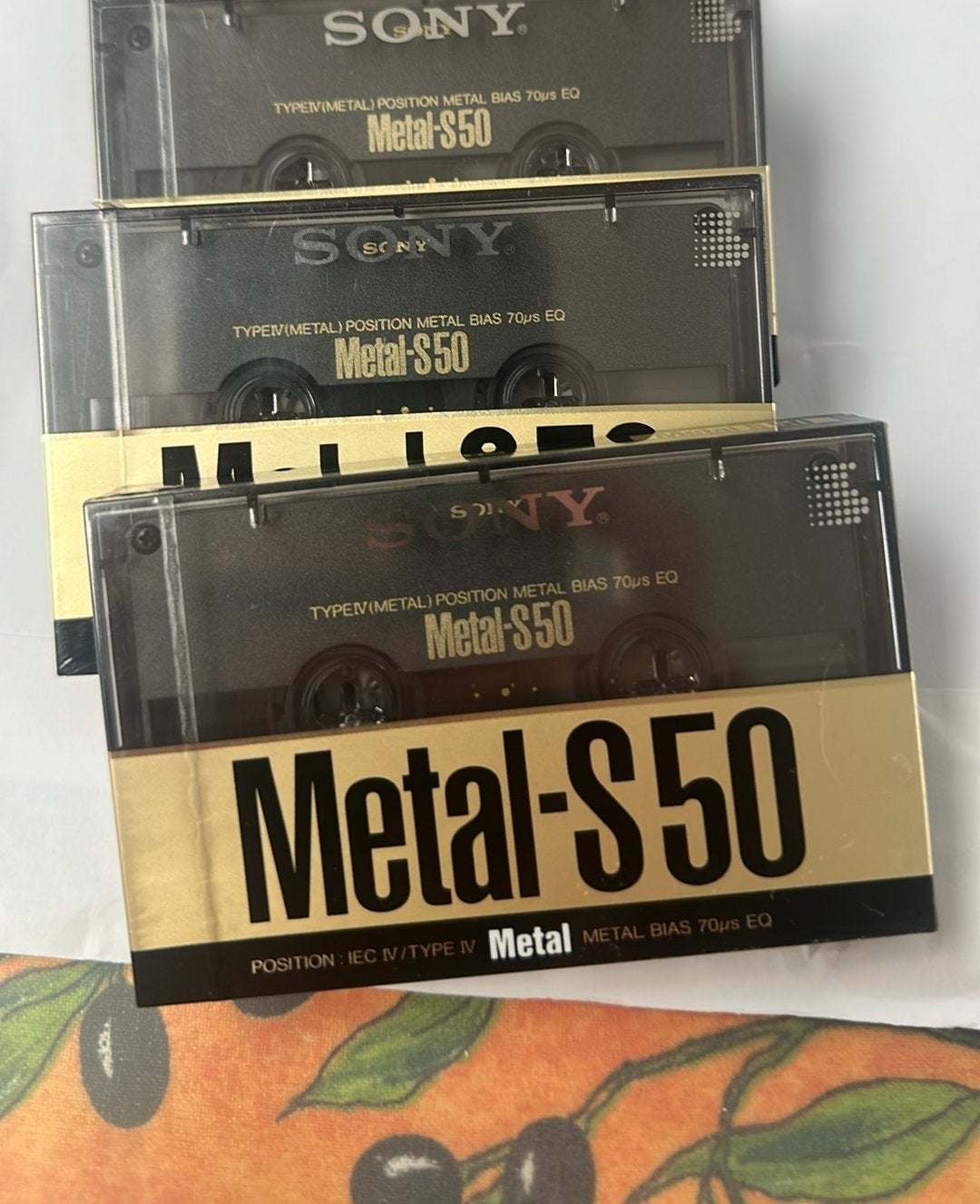 Sony Metal - S50 cassettes, Ophalen, Overige typen