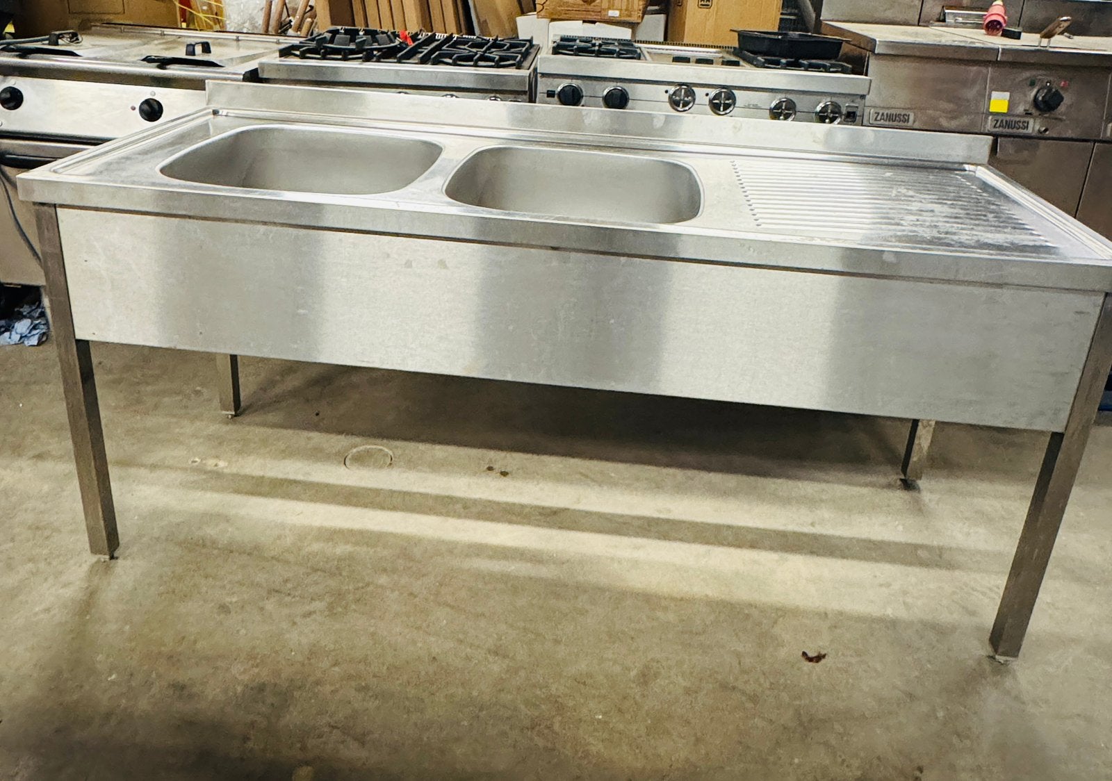 Horeca inox spoelbak, Enlèvement ou Envoi, Inox