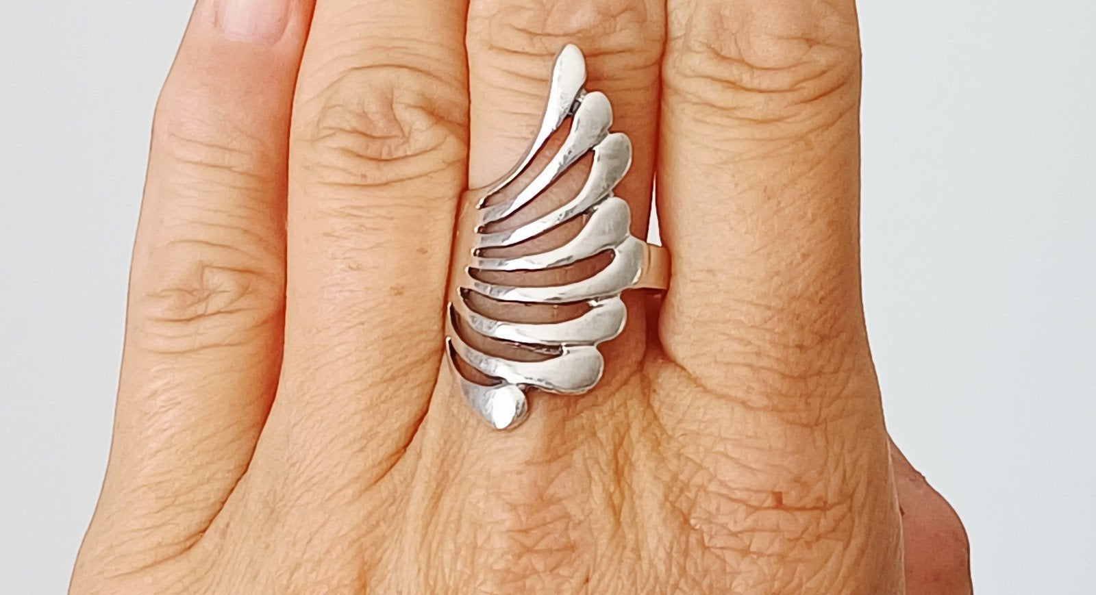 Bague en argent, Bijoux, Sacs & Beauté, Bagues, Enlèvement ou Envoi, Argent, Argent