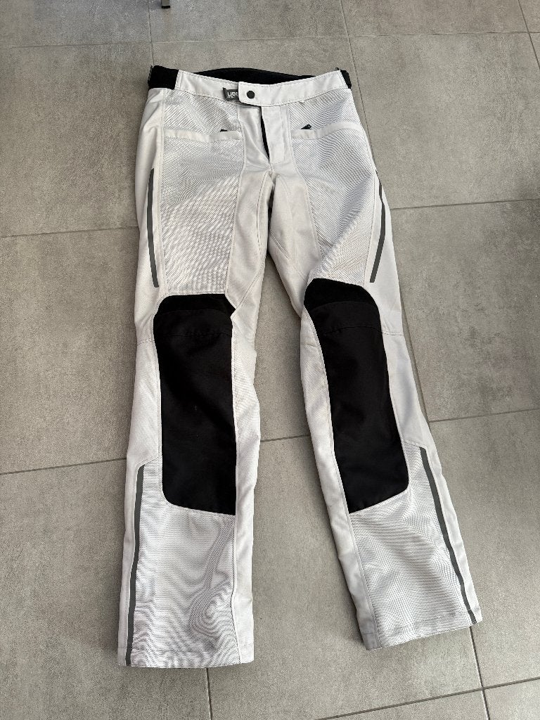 motorbroek REV'IT! Airwave 3 Pants Zilver M-long, Motoren, REV'IT!, Broek | textiel, Tweedehands, Heren