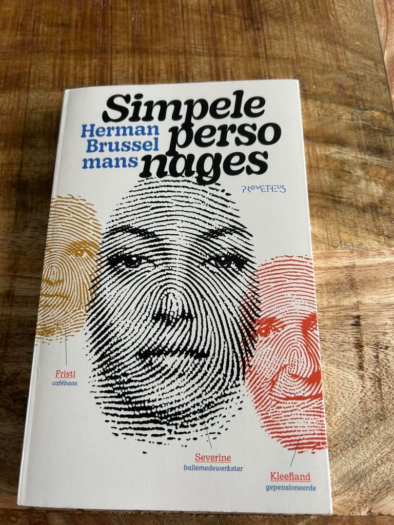 Herman Brusselmans - Simpele personages, België, Herman Brusselmans, Ophalen of Verzenden, Zo goed als nieuw