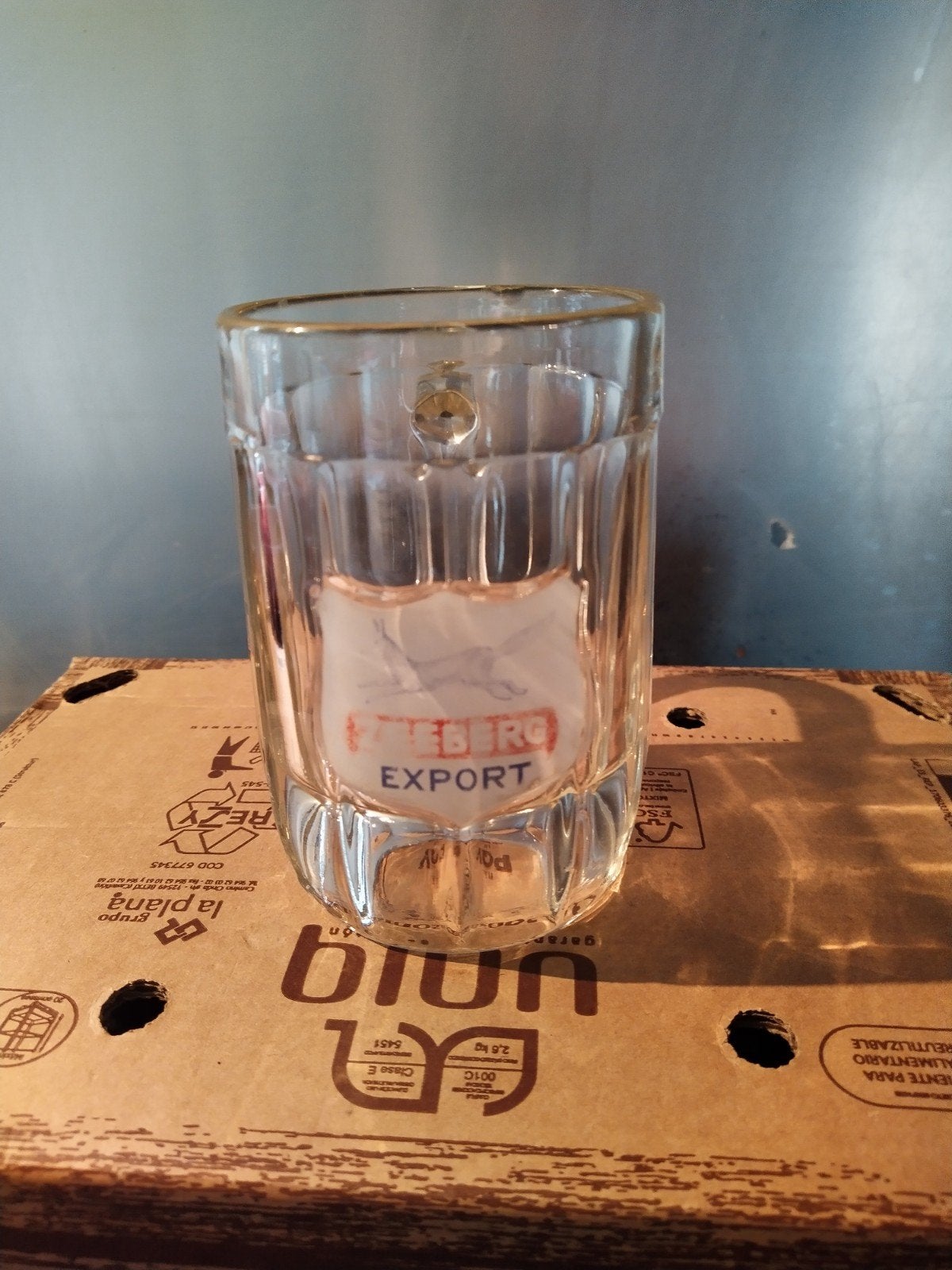 Zeeberg Export, Ophalen of Verzenden, Gebruikt, Bierglas