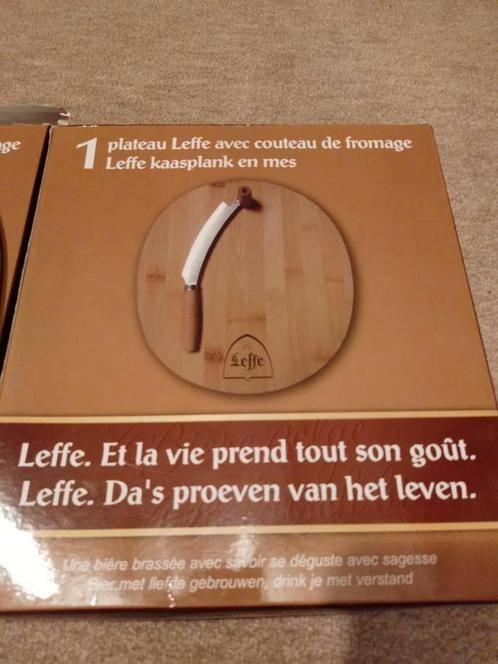 Leffe Kaasplankjes/schort(nieuw), Ophalen of Verzenden, Nieuw, Overige typen, Leffe