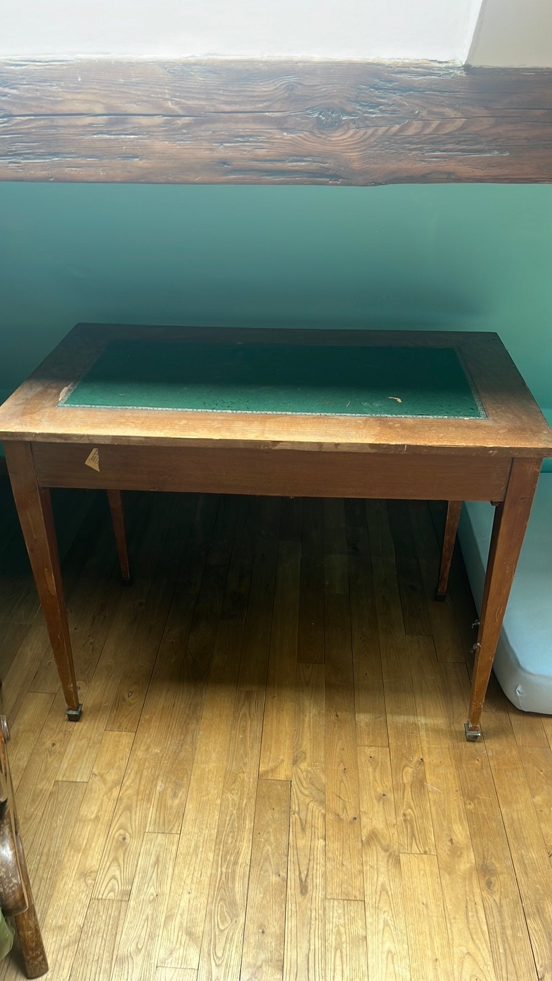 Kantoortafel, Huis en Inrichting, Bureaus, Ophalen, Gebruikt, Hout, Antiek