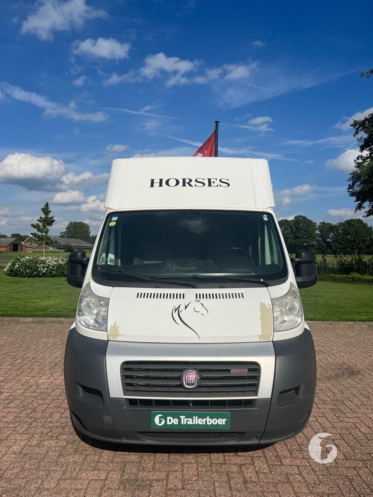 Mooie Fiat Barbot Paardencamionette! Dubbelcabine!Automaat!, Dieren en Toebehoren, Ophalen, Zo goed als nieuw