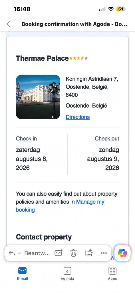 Overnachting voor 4personen Oostende, Vakantie