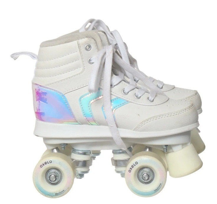 rolschaatsen - oxelo wit, Kinderen en Baby's, Speelgoed | Buiten | Rolschaatsen, Ophalen, Nieuw, Kinderen