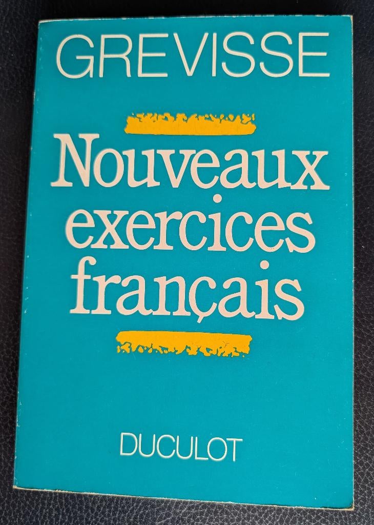 Nouveaux exercices français, Livres, Grevisse, Enlèvement ou Envoi, Français, Comme neuf