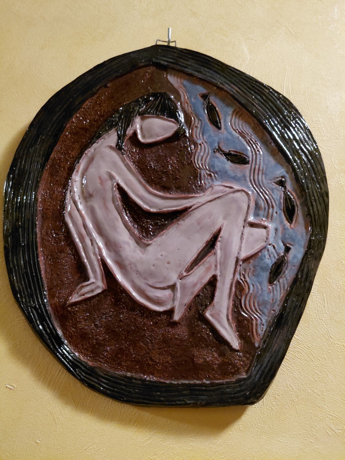 Œuvre en céramique en relief de Paul Vermeire Ostende, Antiquités & Art, Antiquités | Céramique & Poterie, Enlèvement ou Envoi