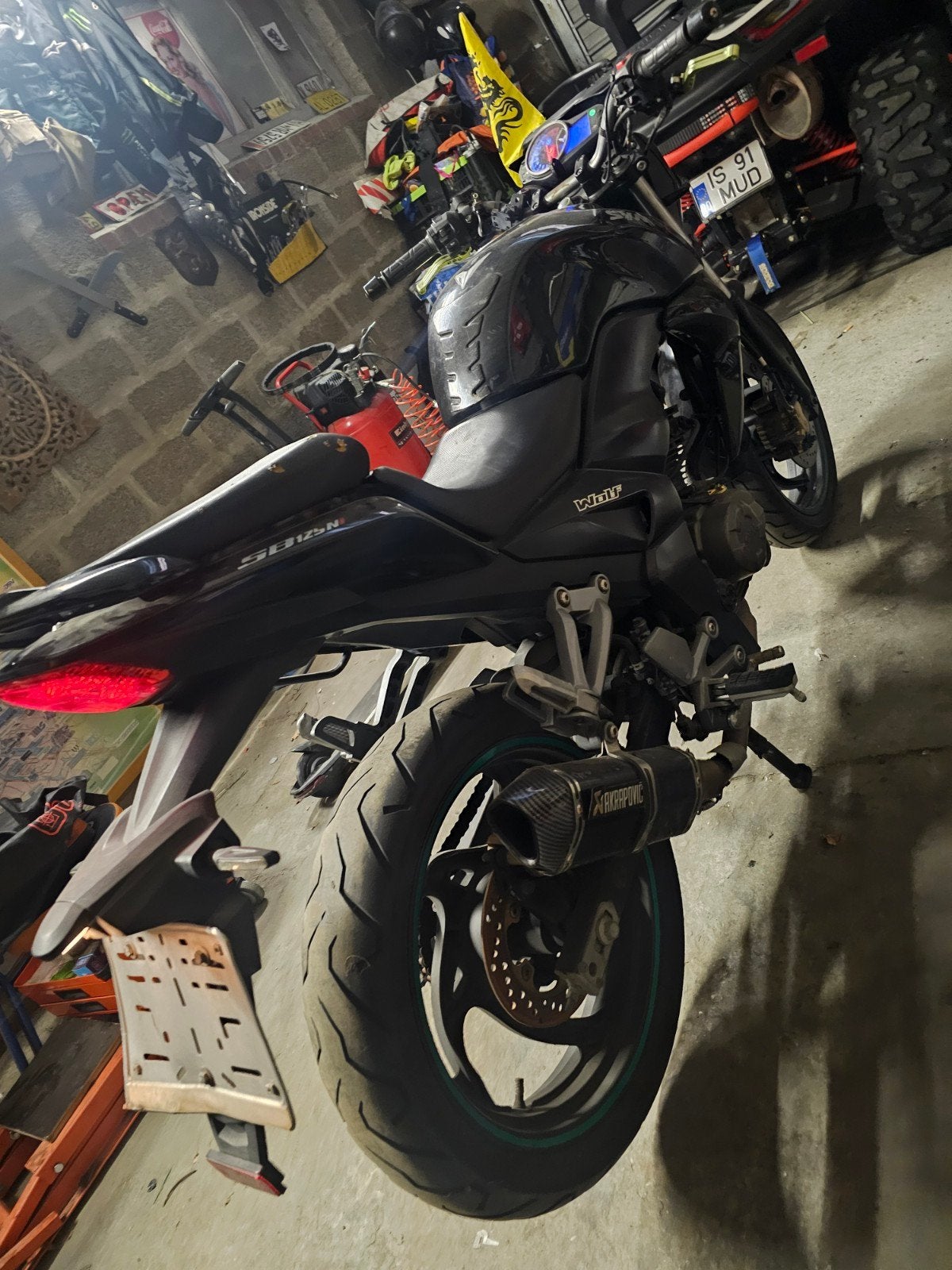 sym wolf 125cc, Fietsen en Brommers, Ophalen