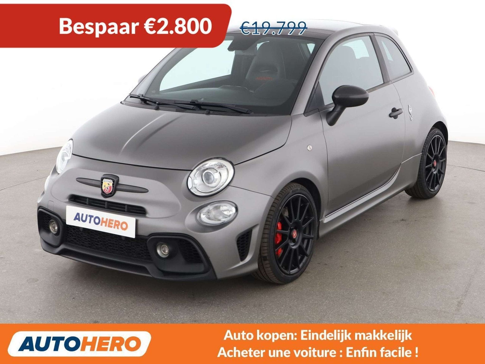 Abarth 595 1.4 Turbo esseesse (année de construction 2020), Autos, Argent ou Gris, Achat, Euro 6, 1120 kg