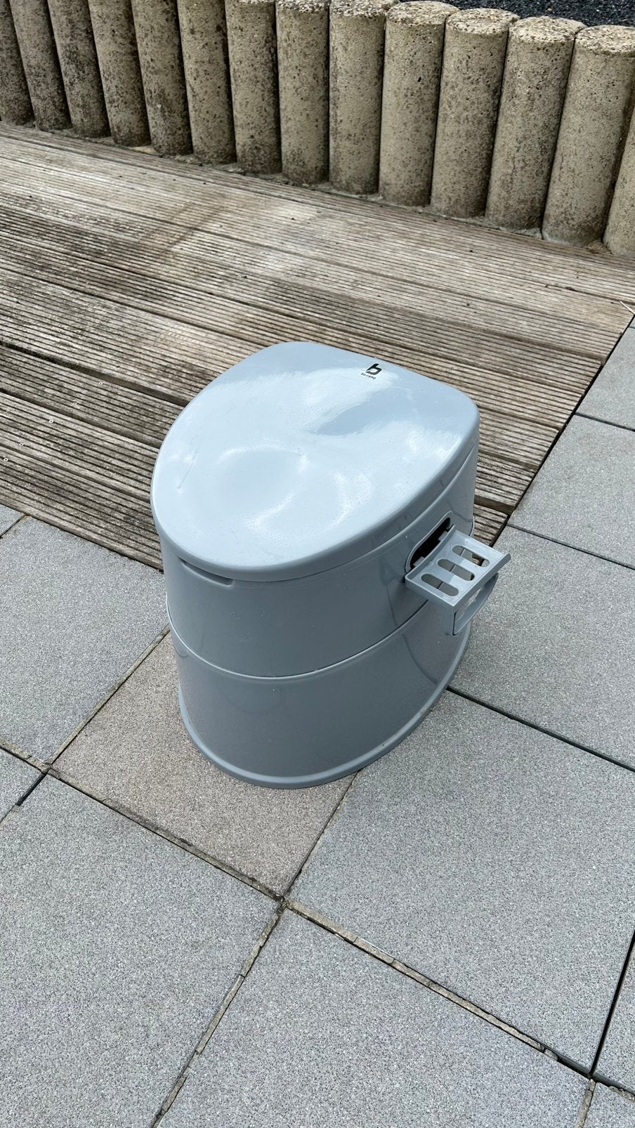 Mobiel toilet, Ophalen, Zo goed als nieuw