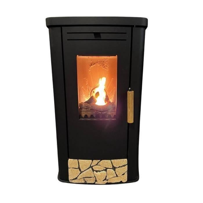 NextPoêle à bois Woody 9 kW avec raccords supérieur arrière, Enlèvement ou Envoi, Bois, Poêle à bois