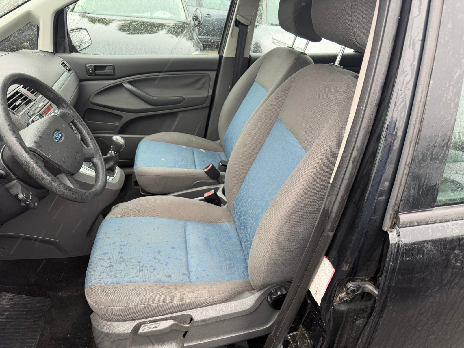 Ford c max diesel 1.6 EU4, 4 deurs, 4 cilinders, Zwart, Bedrijf