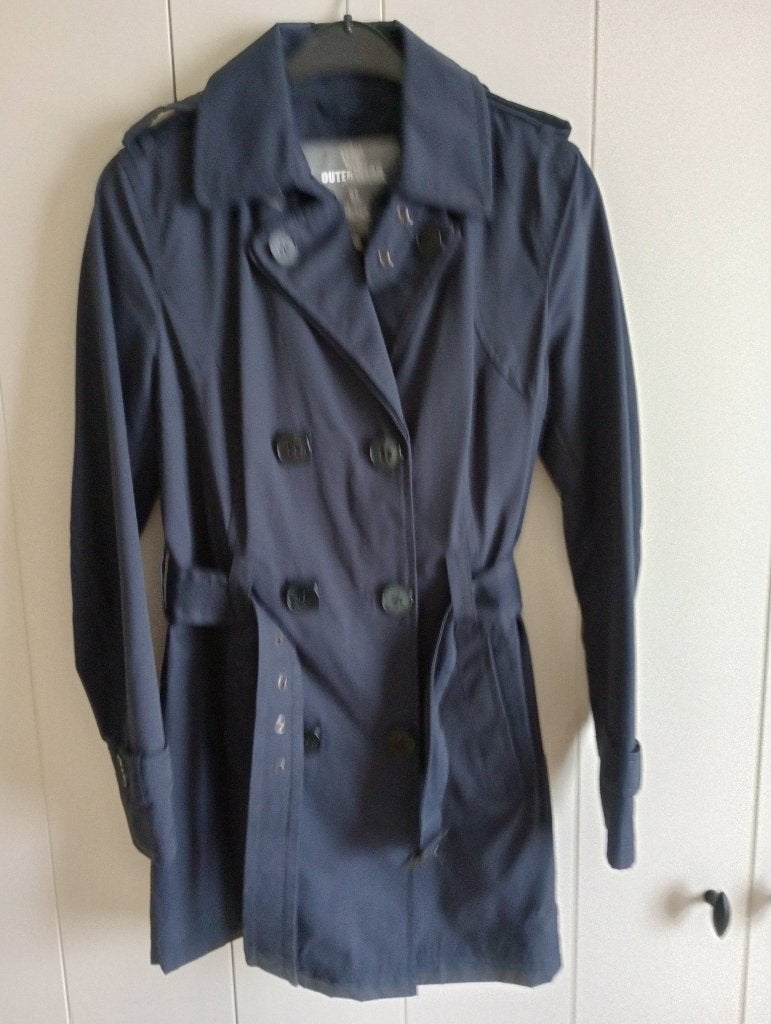 trenchcoat zomerjas small perfecte staat, Comme neuf, Enlèvement, Bleu, JBC
