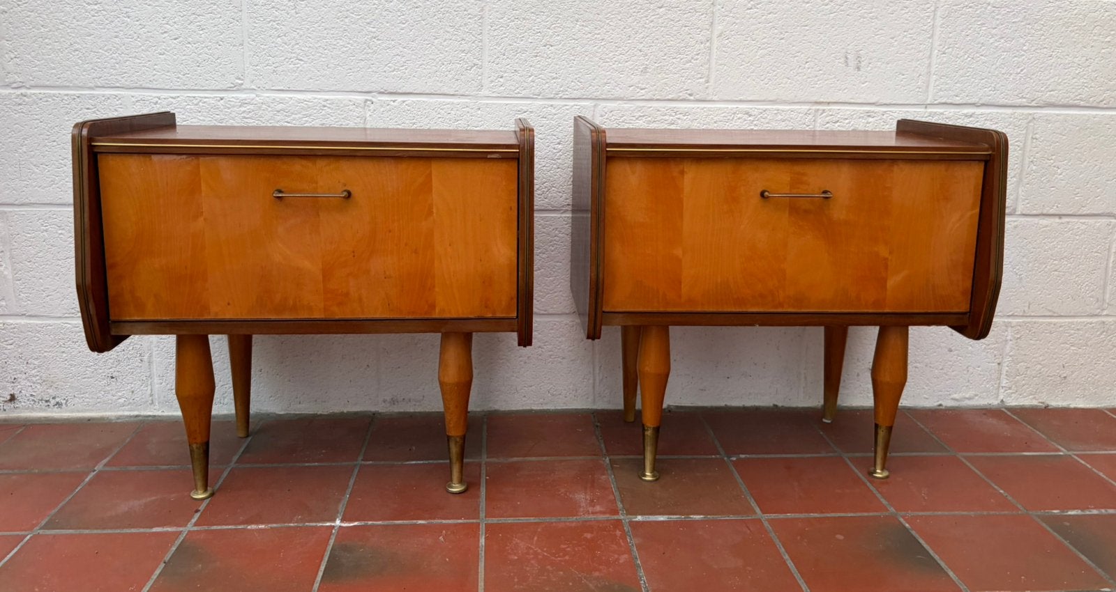 Tables de chevet vintage, Enlèvement, Utilisé