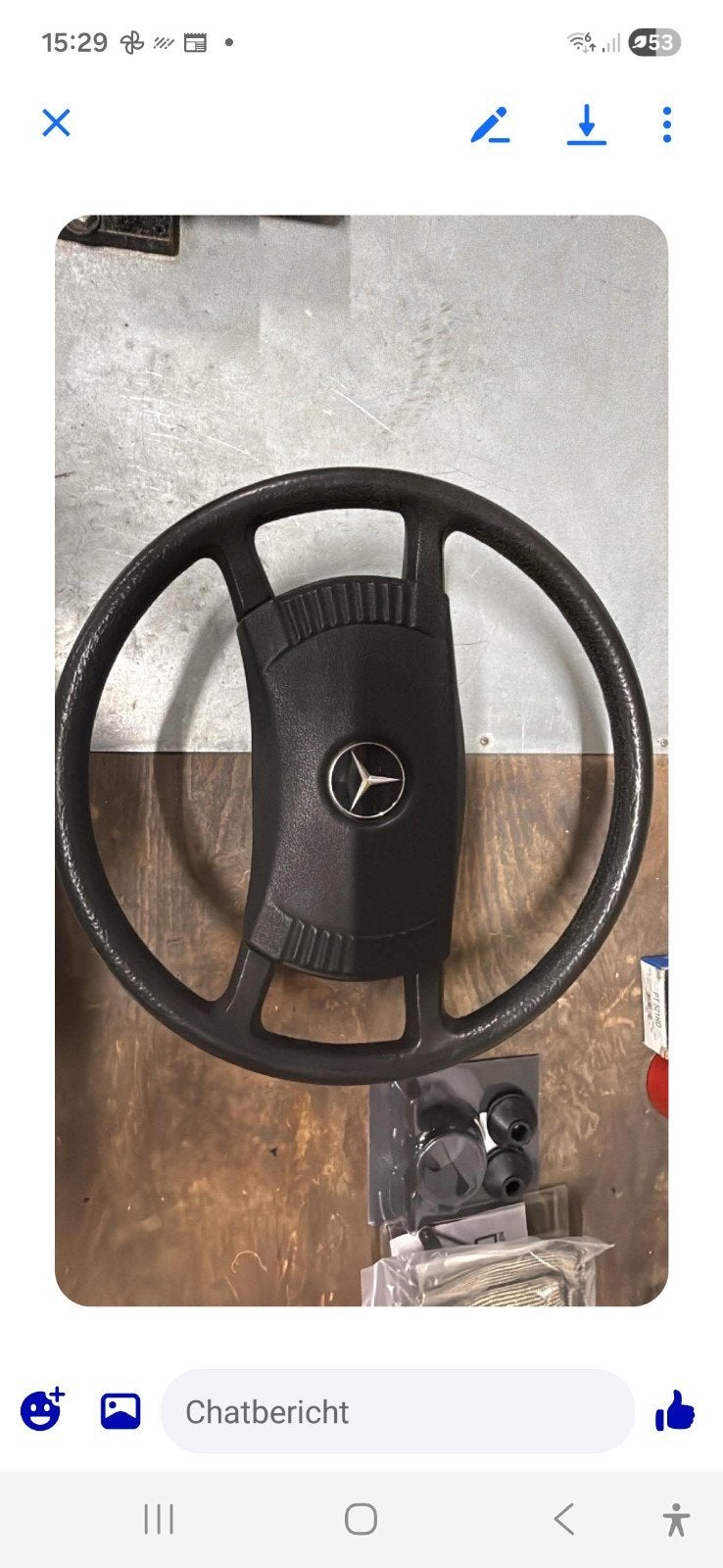 Origineelstuur Mercedes type124, Auto's, Particulier, Te koop