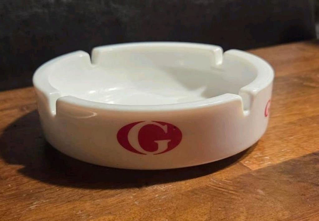 Vintage Asbak "Gancia", Ophalen of Verzenden, Zo goed als nieuw, Asbak