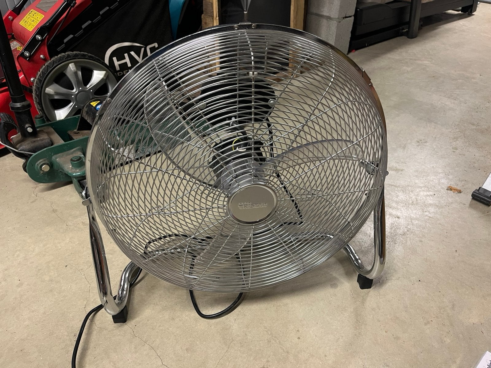 Tristar Metalen Vloerventilator / Windmachine – VE-5935 –80W, Ophalen, Nieuw, Vloerventilator