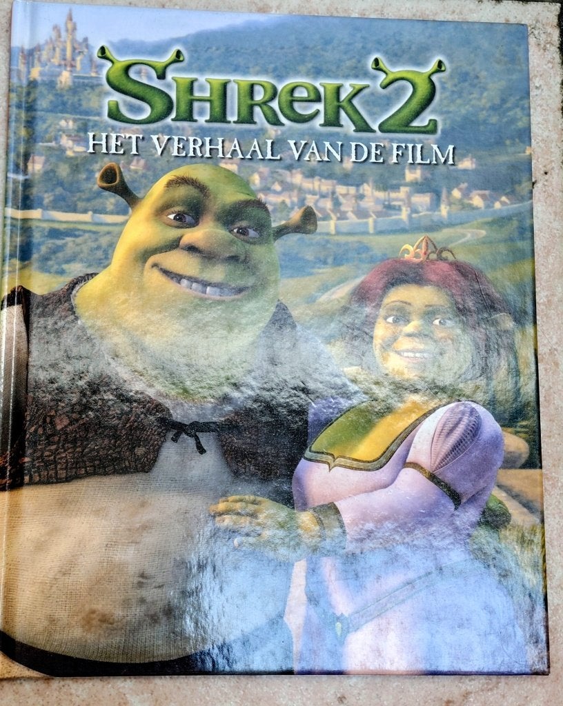 Boek Schrek 2 het verhaal van de film, Enlèvement, Utilisé, Livre de lecture