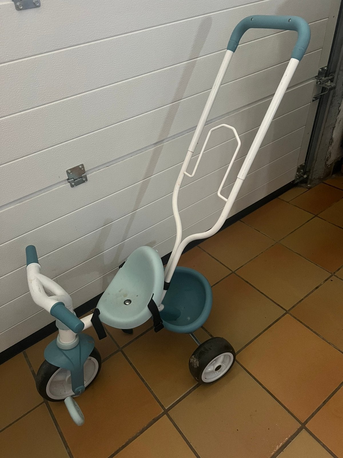 kinderfiets, Ophalen