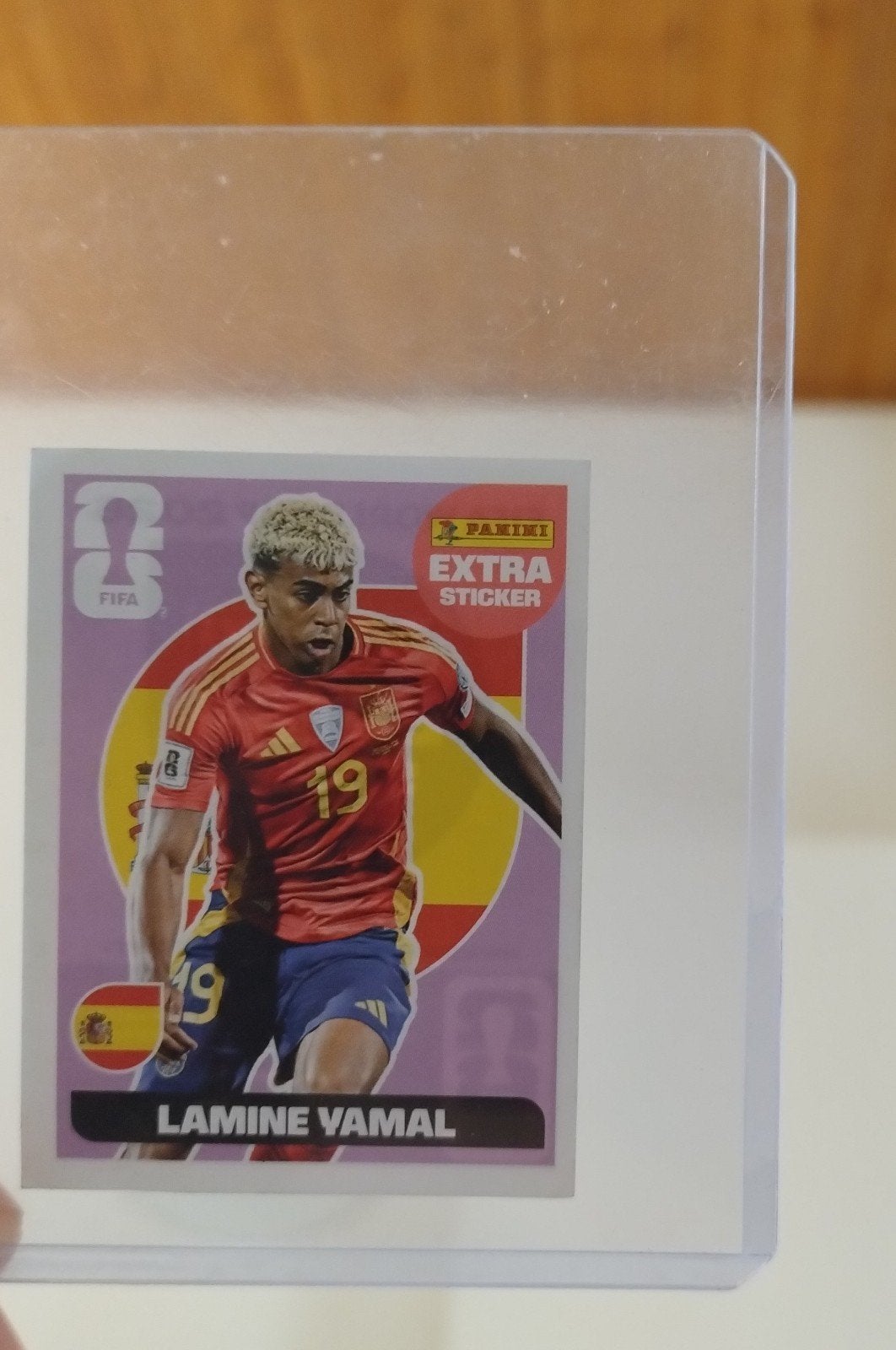 Très joli sticker violet Lamine Yamal, Enlèvement ou Envoi