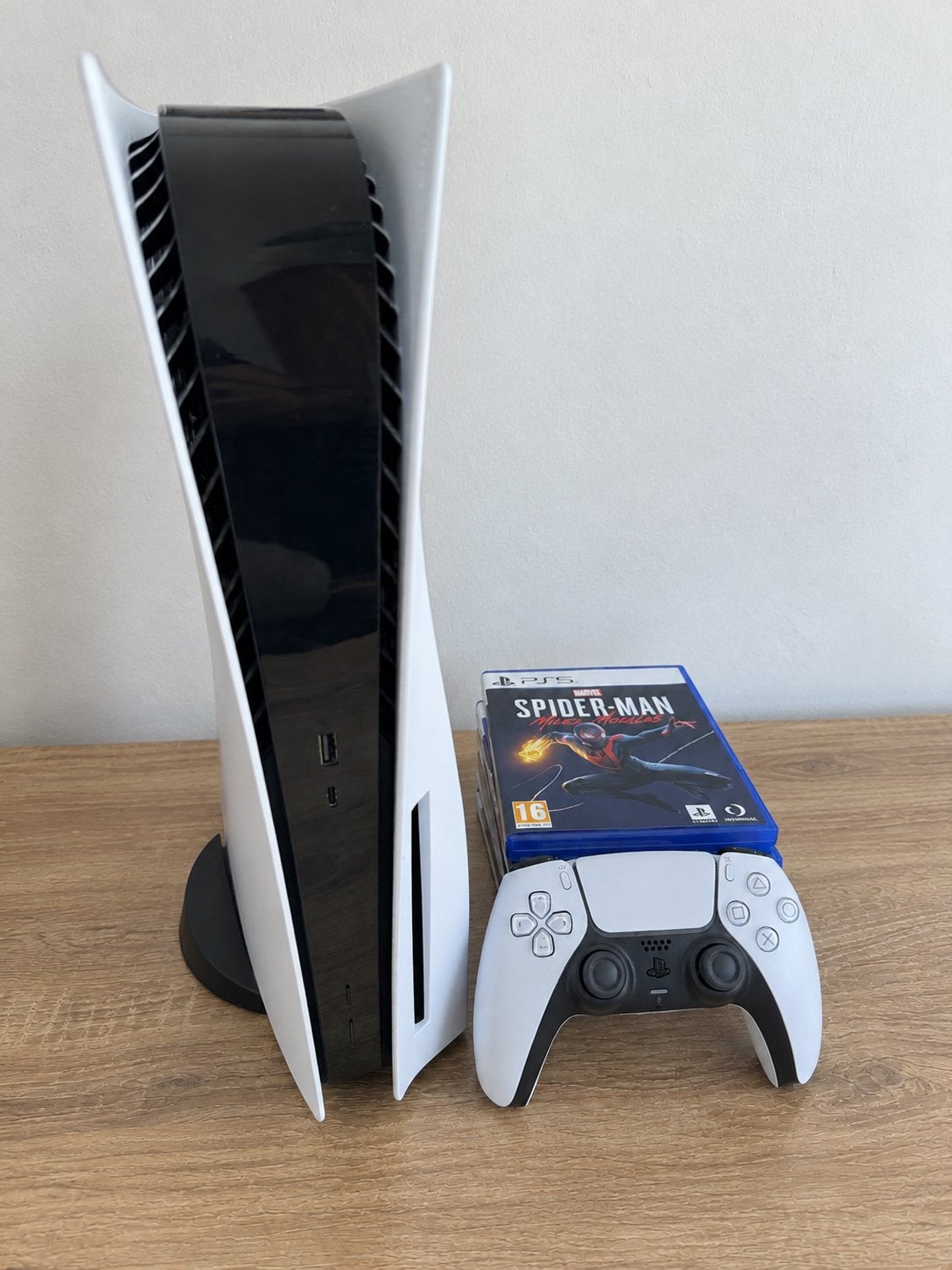 PS5 Disc Edition + Controller + 6 Games, Enlèvement, Comme neuf