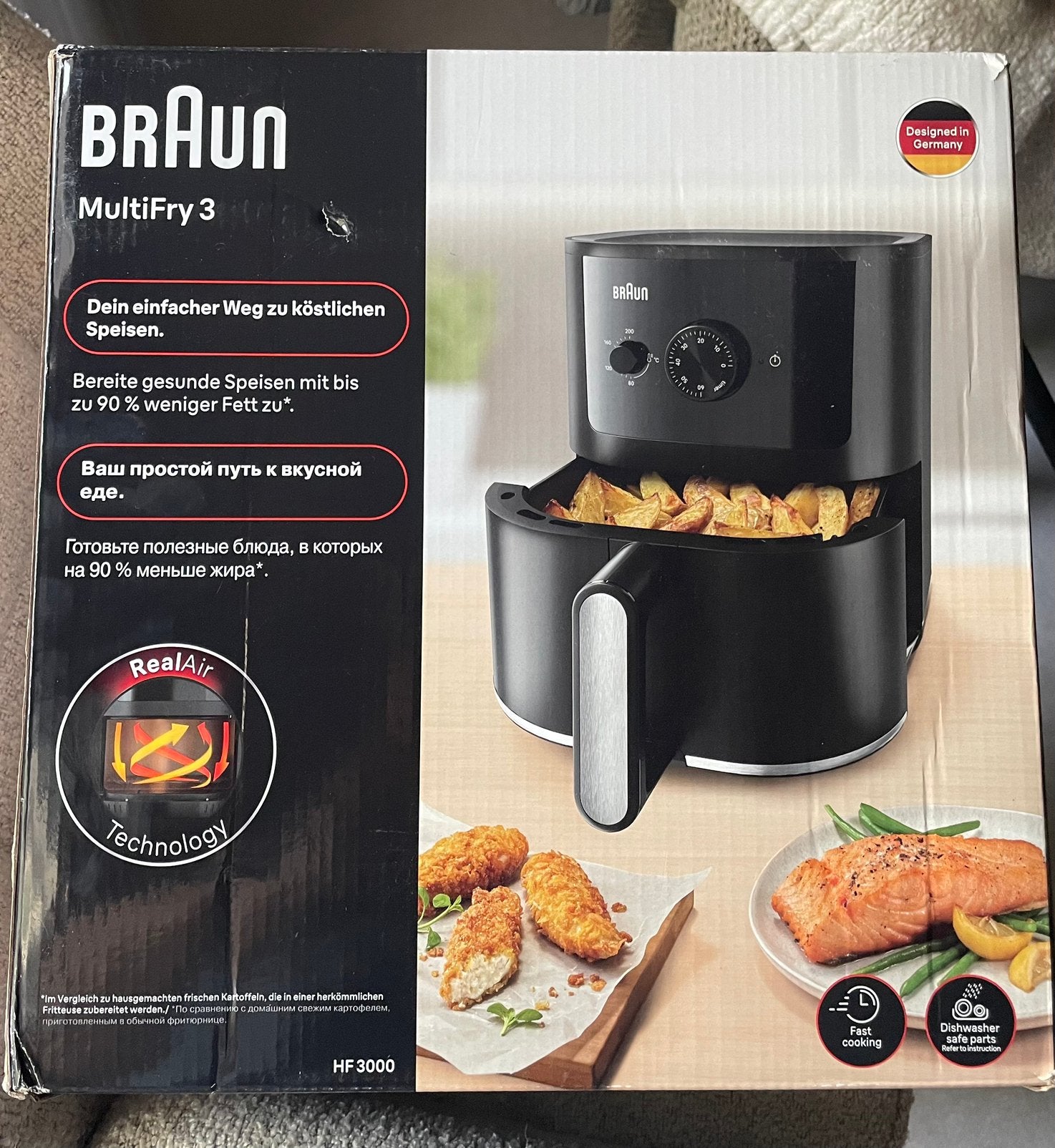 Braun airfryer multifry 3 neuf, Electroménager, Enlèvement, Neuf, Friteuse à air