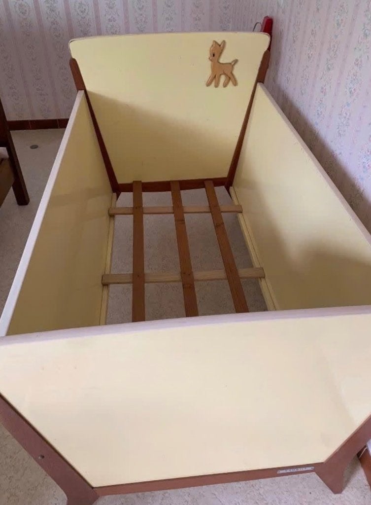 Lit pour bébé, Enfants & Bébés, 70 à 85 cm, Sommier à lattes, Enlèvement, Utilisé