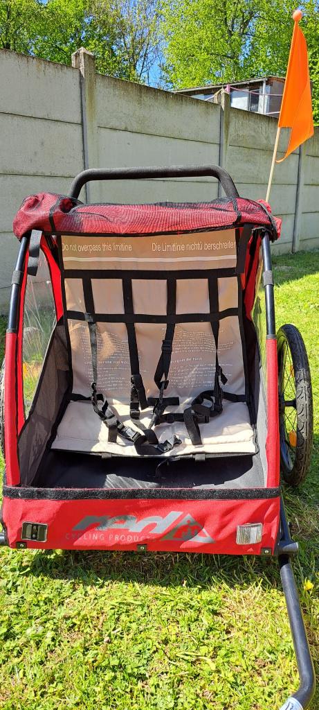Remorque velo enfant, Vélos & Vélomoteurs, Vélos | Vélos pour enfant, Comme neuf, 16 à 20 pouces, Enlèvement
