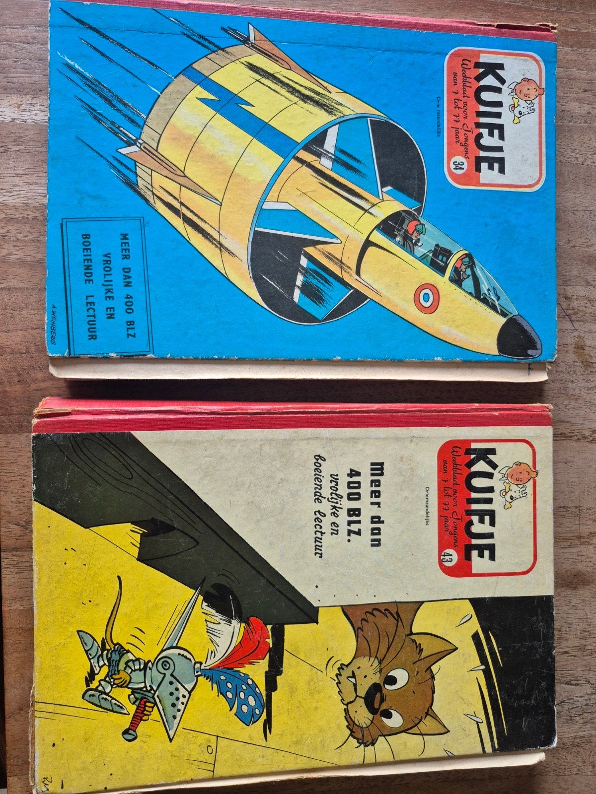 Collection du magazine hebdomadaire Tintin, livre 34 et 43 (, Enlèvement