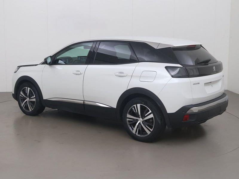 Peugeot 3008 PHEV 1.6 300 allure pack AT, Auto's, Automaat, Gebruikt, 4 cilinders, Wit