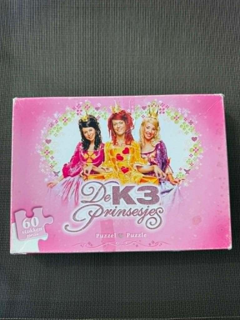 K3 Prinsesjes puzzel – 60 stukjes, Ophalen, Meer dan 50 stukjes, Gebruikt, 2 tot 4 jaar