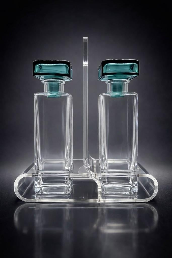 Luigi Bormioli - Set huile et vinaigre - Made in Italy, Enlèvement