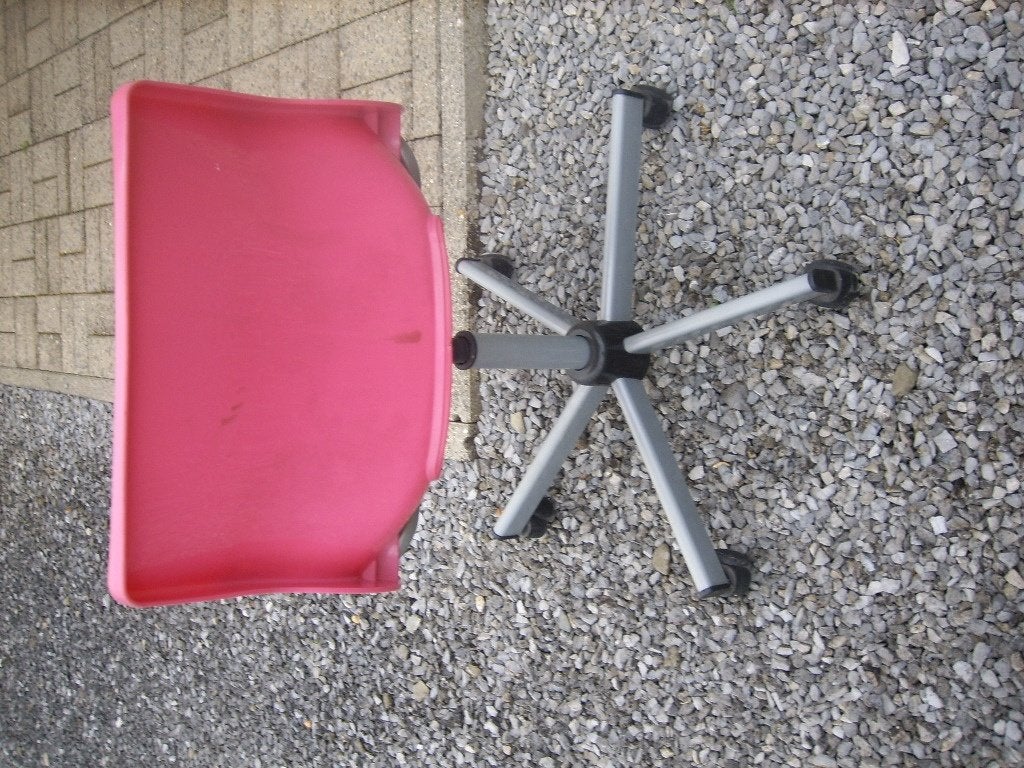 Chaise de bureau très solide, Rose, Comme neuf, Chaise de bureau de gaming, Enlèvement
